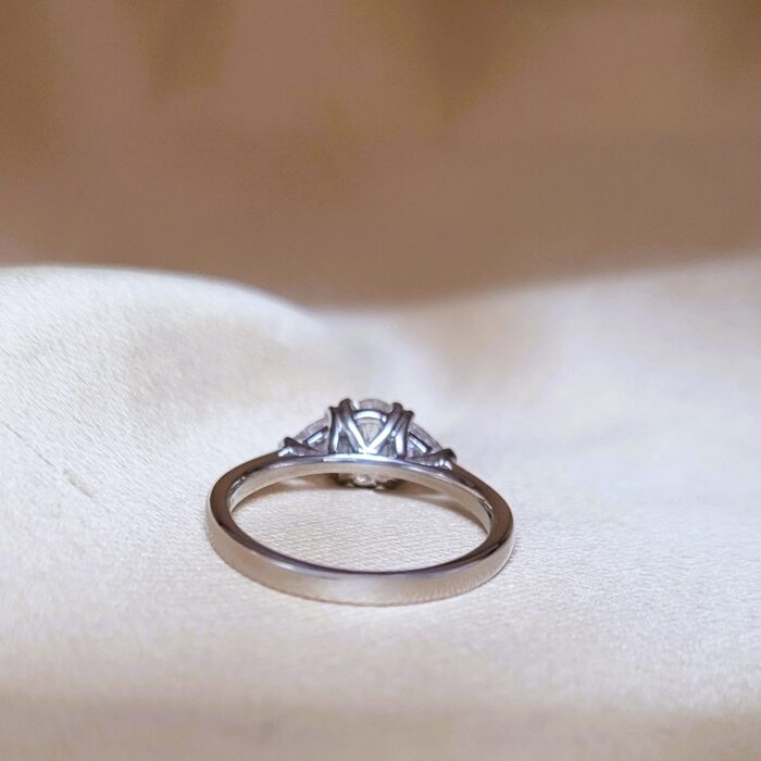 1.05ct Diamond Trilogy Engagement Ring Platinum from Ace Jewellery, Leeds