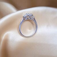1.05ct Diamond Trilogy Engagement Ring Platinum from Ace Jewellery, Leeds