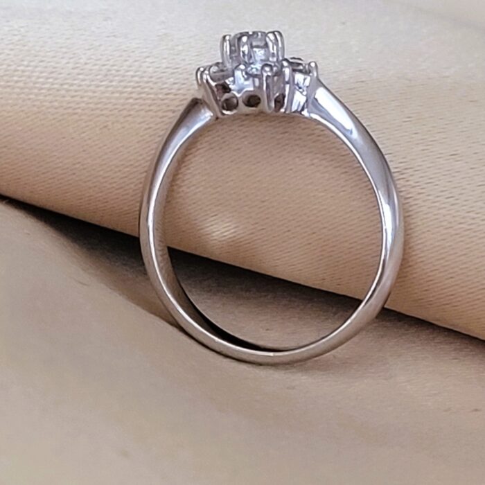 0.33ct Diamond Cluster Ring 18ct White Gold from Ace Jewellery, Leeds