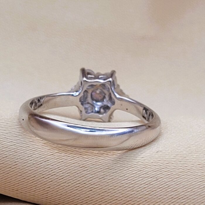 0.33ct Diamond Cluster Ring 18ct White Gold from Ace Jewellery, Leeds