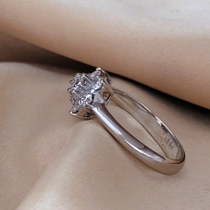 0.33ct Diamond Cluster Ring 18ct White Gold from Ace Jewellery, Leeds