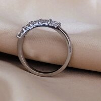 0.69ct Brilliant-Cut Diamond Five-Stone Ring Platinum from Ace Jewellery, Leeds