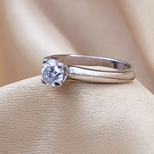 0.61ct Diamond Solitaire Engagement Ring Platinum from Ace Jewellery, Leeds