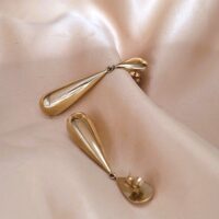 9ct Yellow Gold Tear-Drop Earrings from Ace Jewellery, Leeds