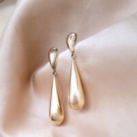 9ct Yellow Gold Tear-Drop Earrings from Ace Jewellery, Leeds