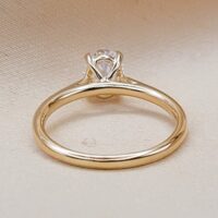 1.01ct Oval Lab Diamond Ring 18ct Yellow Gold from Ace Jewellery, Leeds