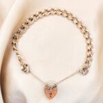 9ct Yellow Gold Curb Link Padlock Bracelet from Ace Jewellery, Leeds
