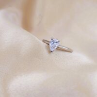 0.71ct Pear-Shaped Diamond Solitaire Engagement Ring Platinum from Ace Jewellery, Leeds