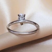 0.71ct Pear-Shaped Diamond Solitaire Engagement Ring Platinum from Ace Jewellery, Leeds