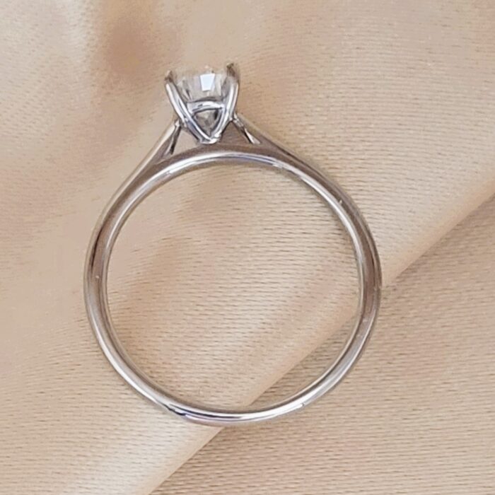 0.71ct Pear-Shaped Diamond Solitaire Engagement Ring Platinum from Ace Jewellery, Leeds