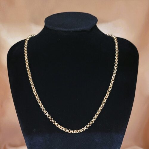 9ct Yellow Gold Belcher Chain 18" from Ace Jewellery, Leeds