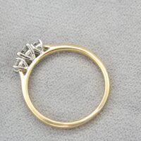 0.45ct Diamond Three-Stone Engagement Ring 18ct Yellow Gold from Ace Jewellery, Leeds