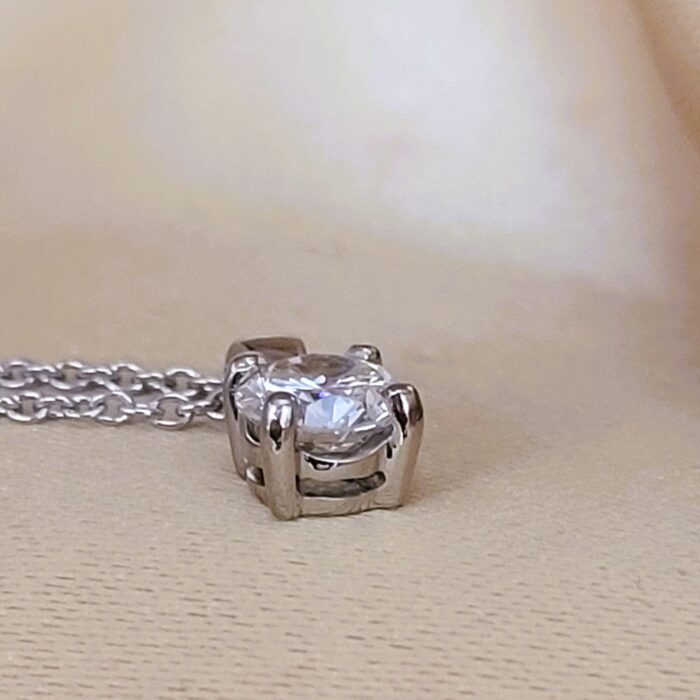 0.74ct Diamond Pendant Necklace Platinum from Ace Jewellery, Leeds