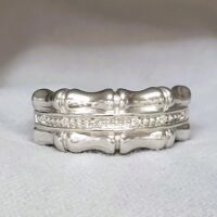 0.03ct Diamond-Set Ring 14ct White Gold from Ace Jewellery, Leeds