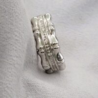 0.03ct Diamond-Set Ring 14ct White Gold from Ace Jewellery, Leeds