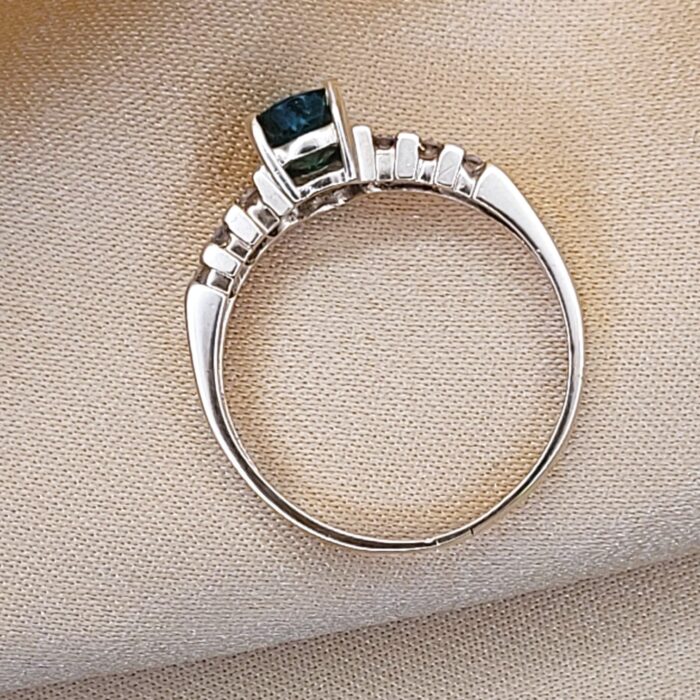 1.03ct Emerald & Diamond Ring 14ct Yellow Gold from Ace Jewellery, Leeds
