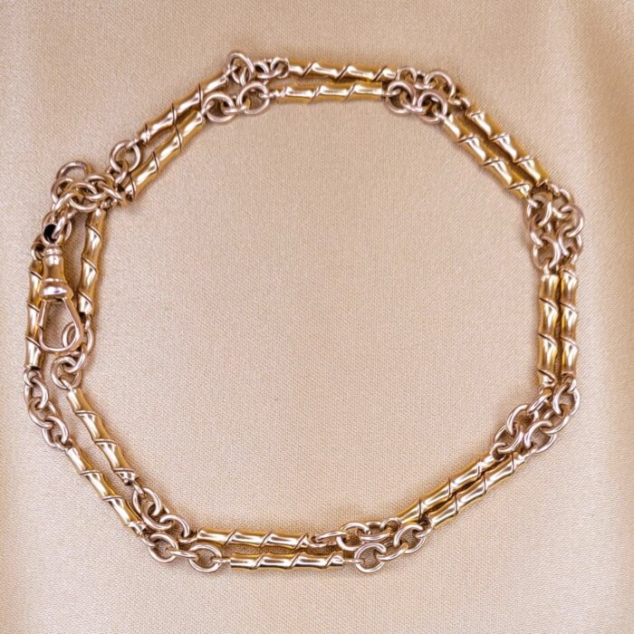9ct Rose Gold Fancy Chain 20.5" from Ace Jewellery, Leeds