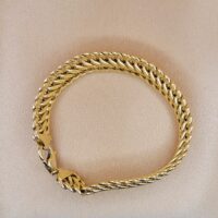 9ct Yellow Gold Fancy Link Bracelet from Ace Jewellery, Leeds