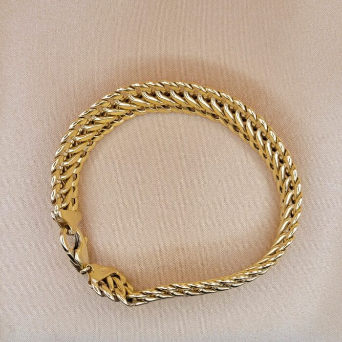 9ct Yellow Gold Fancy Link Bracelet from Ace Jewellery, Leeds