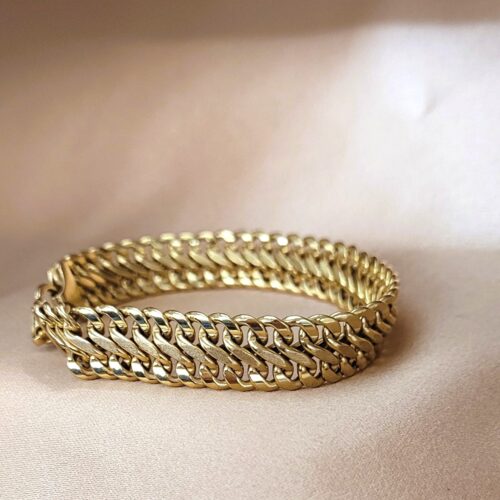 9ct Yellow Gold Fancy Link Bracelet from Ace Jewellery, Leeds