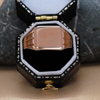 9ct Rose Gold Men's Signet Ring from Ace Jewellery, Leeds