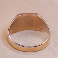 9ct Rose Gold Men's Signet Ring from Ace Jewellery, Leeds