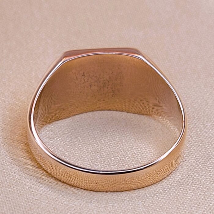 9ct Rose Gold Men's Signet Ring from Ace Jewellery, Leeds