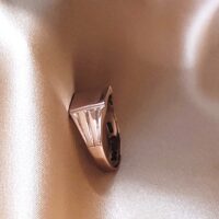 9ct Rose Gold Men's Signet Ring from Ace Jewellery, Leeds