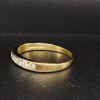 0.33ct Channel-Set Diamond Ring 18ct Yellow Gold from Ace Jewellery, Leeds