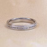 0.10ct Platinum Diamond Wedding Ring from Ace Jewellery, Leeds