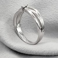 0.16ct Diamond Fancy Twist Ring 18ct White Gold from Ace Jewellery, Leeds