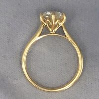 2.07ct Round Brilliant-Cut Lab Diamond Solitaire Engagement Ring 18ct Yellow Gold from Ace Jewellery, Leeds