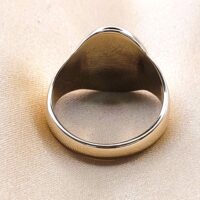 Men's 9ct Yellow Gold Signet Ring from Ace Jewellery, Leeds