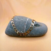 9ct Yellow Gold Square Link Curb Chain 20" from Ac Jewellery, Leeds