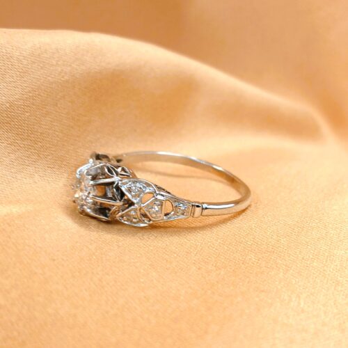 Antique 0.47ct Diamond Ring Platinum from Ace Jewellery, Leeds