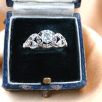 Antique 0.47ct Diamond Ring Platinum from Ace Jewellery, Leeds