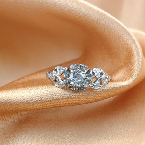 Antique 0.47ct Diamond Ring Platinum from Ace Jewellery, Leeds