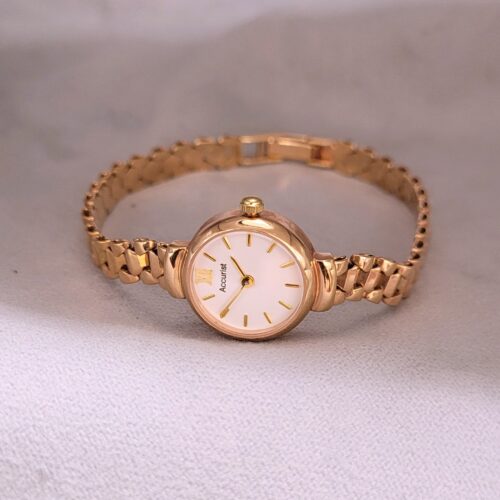 9ct Rose Gold Ladies Accurist Watch from Ace Jewellery, Leeds
