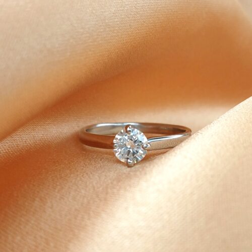 0.52ct Diamond Solitiare Engagement Ring Platinum from Ace Jewellery, Leeds
