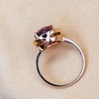 2.65ct Pink Tourmaline & Diamond Ring 18ct Rose Gold from Ace Jewellery, Leeds