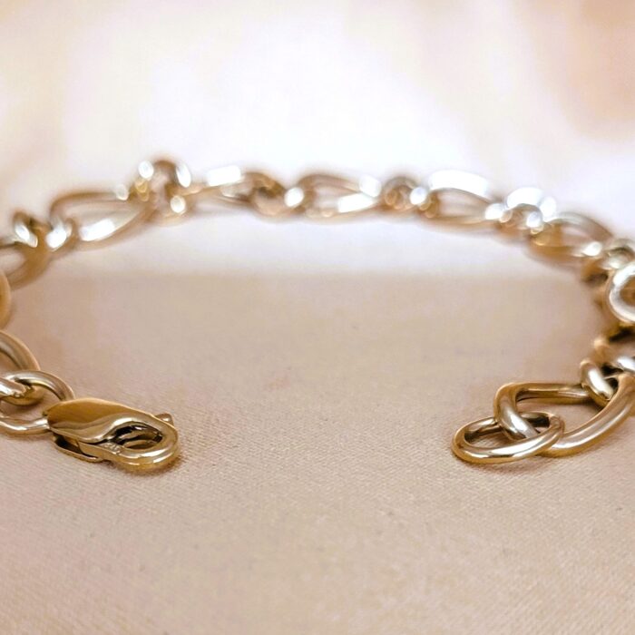 9ct Yellow Gold Curb Link Bracelet from Ace Jewellery, Leeds