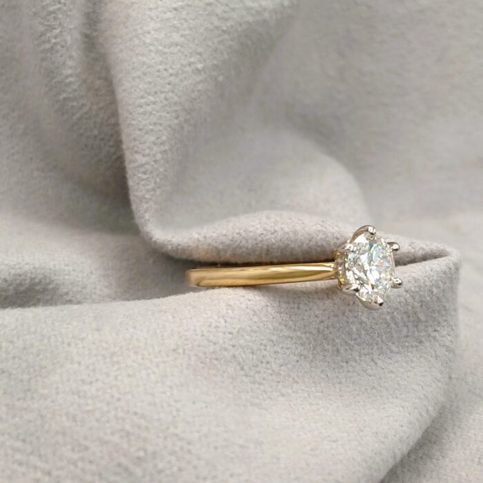 1.01ct Diamond Solitaire Engagement Ring 18ct Yellow Gold from Ace Jewellery, Leeds