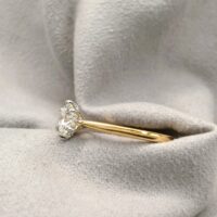 1.01ct Diamond Solitaire Engagement Ring 18ct Yellow Gold from Ace Jewellery, Leeds