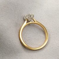 1.01ct Diamond Solitaire Engagement Ring 18ct Yellow Gold from Ace Jewellery, Leeds