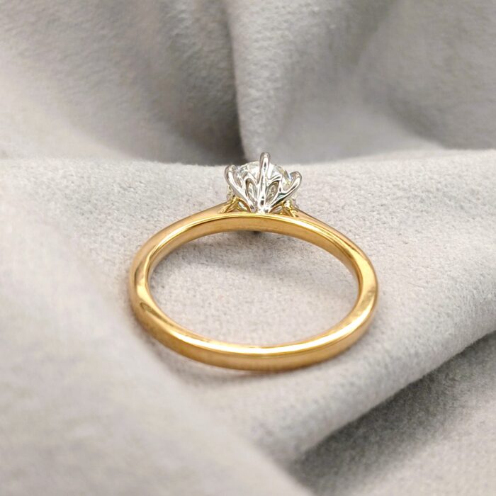 1.01ct Diamond Solitaire Engagement Ring 18ct Yellow Gold from Ace Jewellery, Leeds
